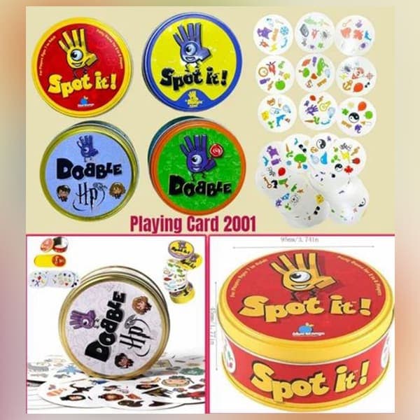 Spot It / Dobble Playing Card Game 2001 - Wholesale Toys India