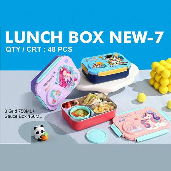Lunch Box New-7 - Wholesale Toys India