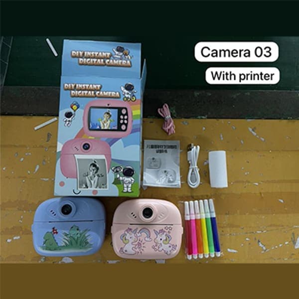 Kids Digital Camera with Printer – Camera 03 - Wholesale Toys India