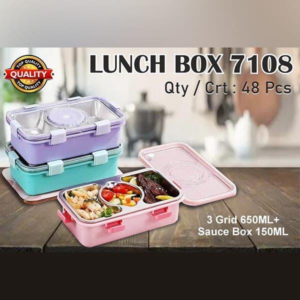 Lunch Box 7108 - Wholesale Toys India
