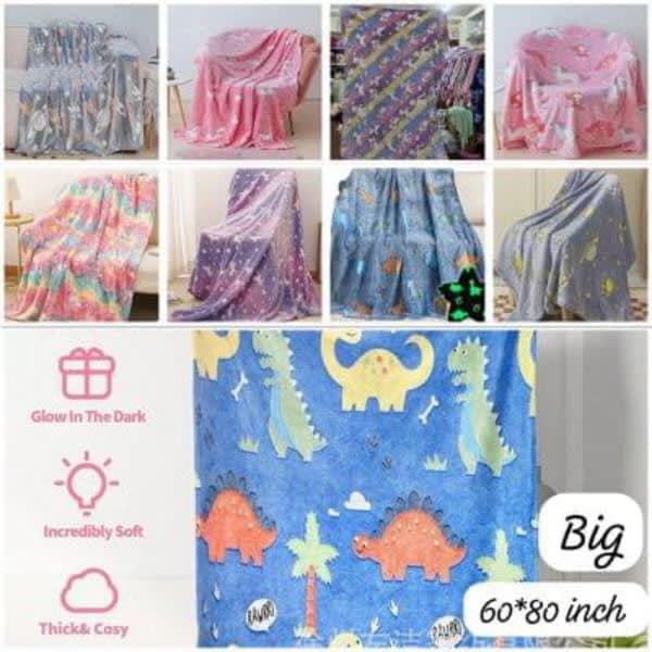 Big size glow blanket  - Wholesale Toys India