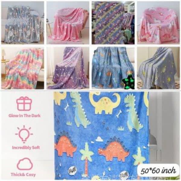 Glow blanket small 50*60  - Wholesale Toys India