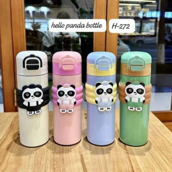 3d panda steel bottle  - Wholesale Toys India