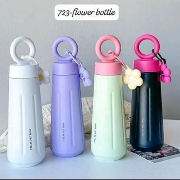Flower steel insulted bottle  - Wholesale Toys India