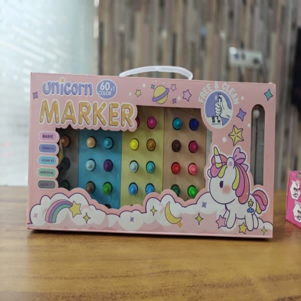 Unicorn Marker Gift set  - Wholesale Toys India