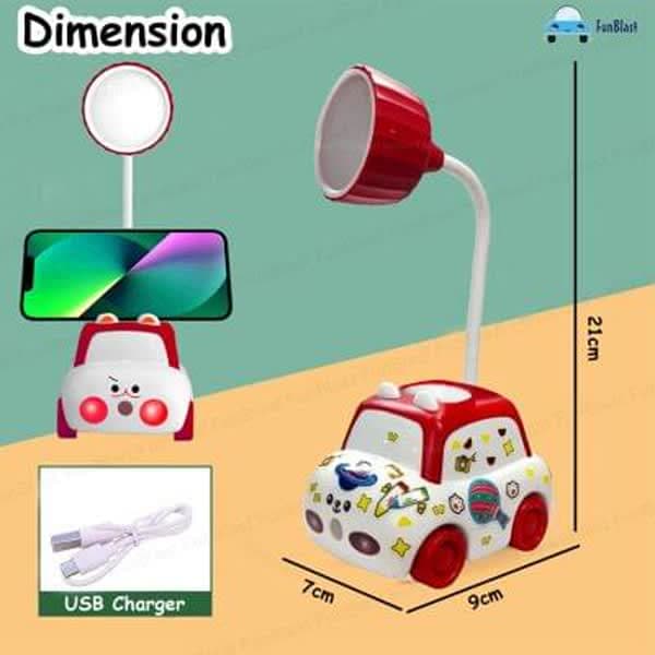 Cute car lamp with Mobile stand  - Wholesale Toys India