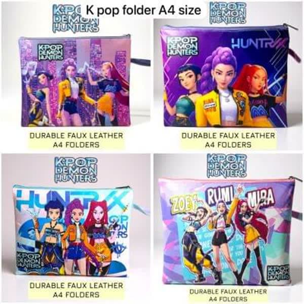 K pop A4 size pouch - Wholesale Toys India