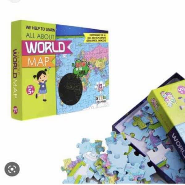 World puzzle - Wholesale Toys India