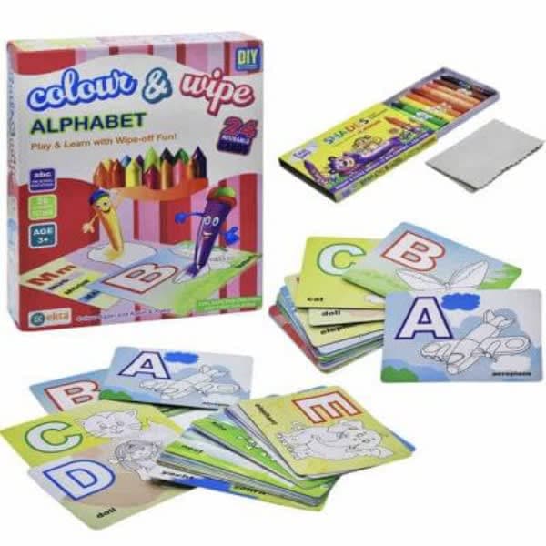 Colour and wipes - Wholesale Toys India