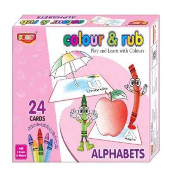 Colour wipes alphabet  - Wholesale Toys India