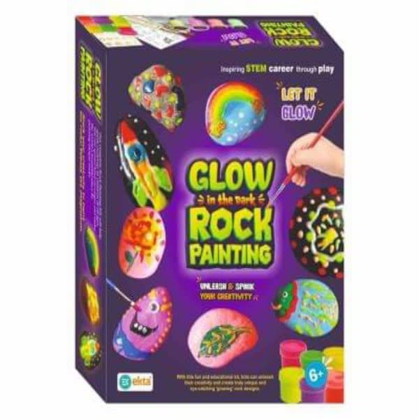 Glow rock painting  - Wholesale Toys India
