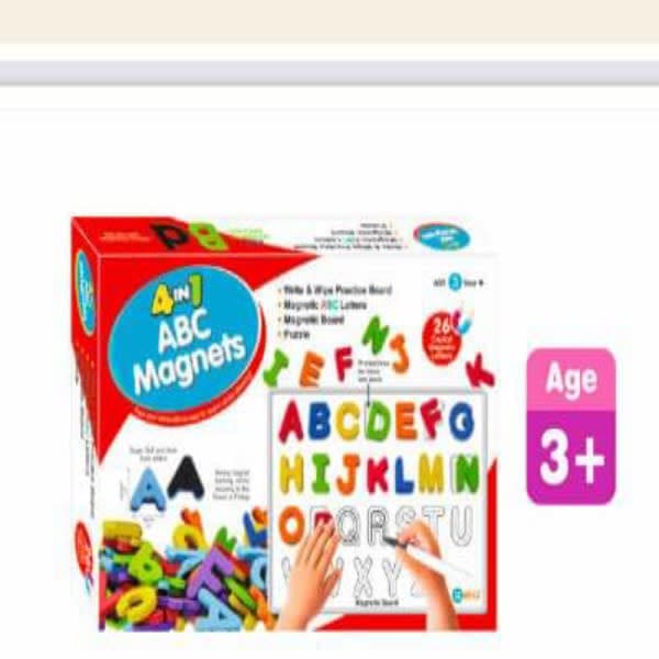 Abc magnetic  - Wholesale Toys India