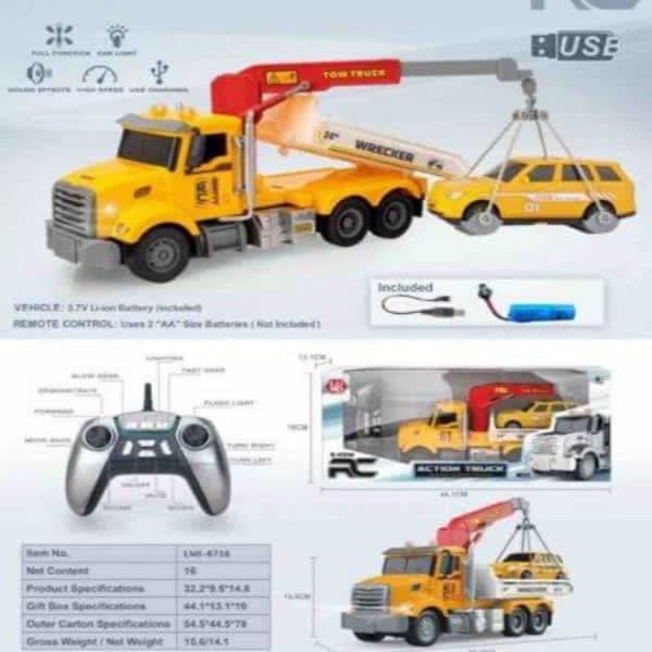 Rc Dow truck 4*4 chargble  - Wholesale Toys India