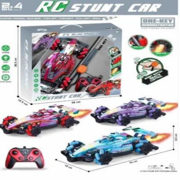 R/C STUNT FERARI SMOKE WITH HAND SENSOR RECHARGEABLE - Wholesale Toys India