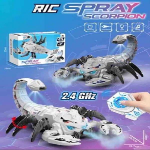R/C SCORPION SPRAY FUNCTION LIGHT & MUSIC - Wholesale Toys India