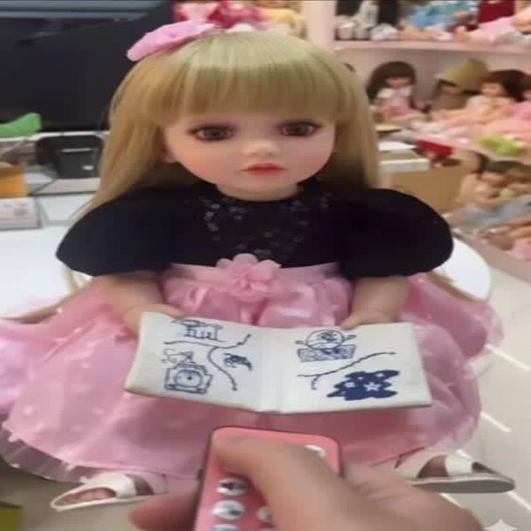 REMOTE CONTROL A I SILICON DOLL FULL FUNCTION ( VIDEO ) - Wholesale Toys India