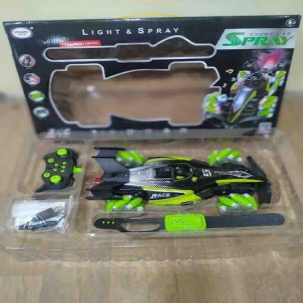 R/C STUNT SPRAY LIGHTING & SPRAY CHARGEABLE - Wholesale Toys India