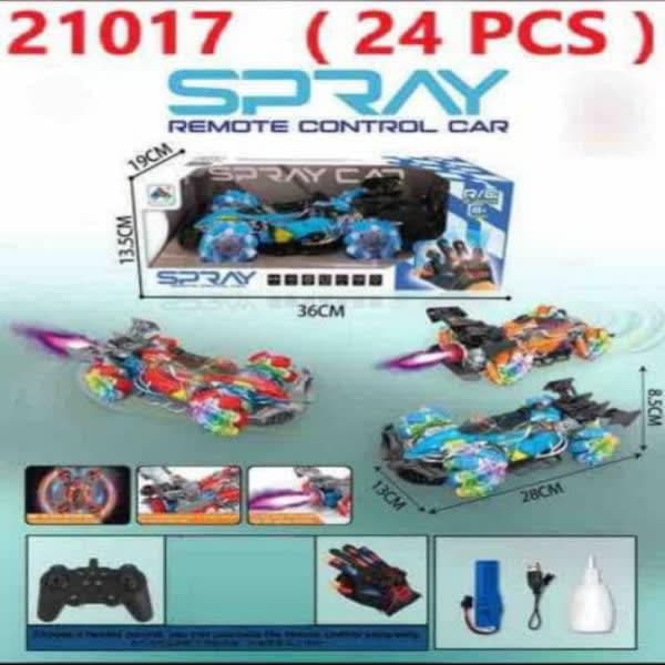 R/C & GLOVES CONTROL DRIFT CAR WITH SMOKE AND LIGHTING CHARGEABLE  - Wholesale Toys India