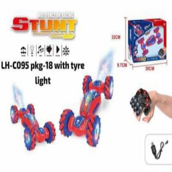 GLOVES HAND SENSOR SPIDER SMOKE CAR WITH TYRE LIGHT CHARGEABLE - Wholesale Toys India