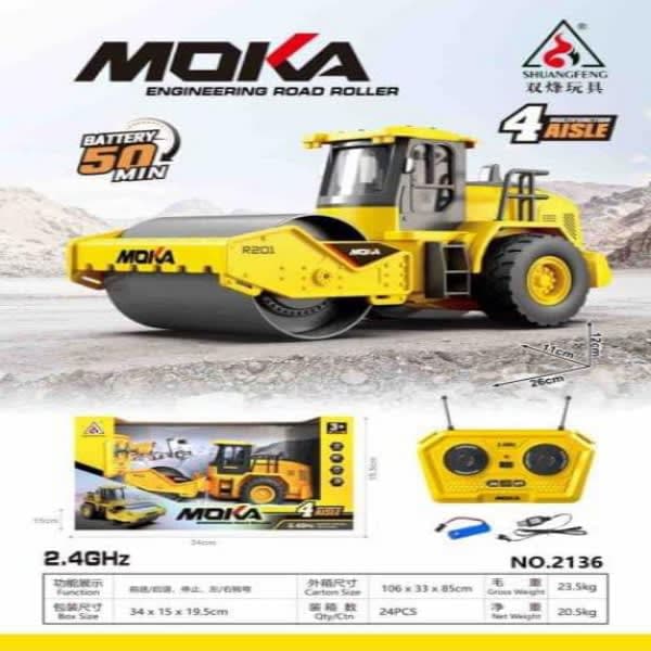 R/C ROAD ROLLER CHARGEABLE - Wholesale Toys India