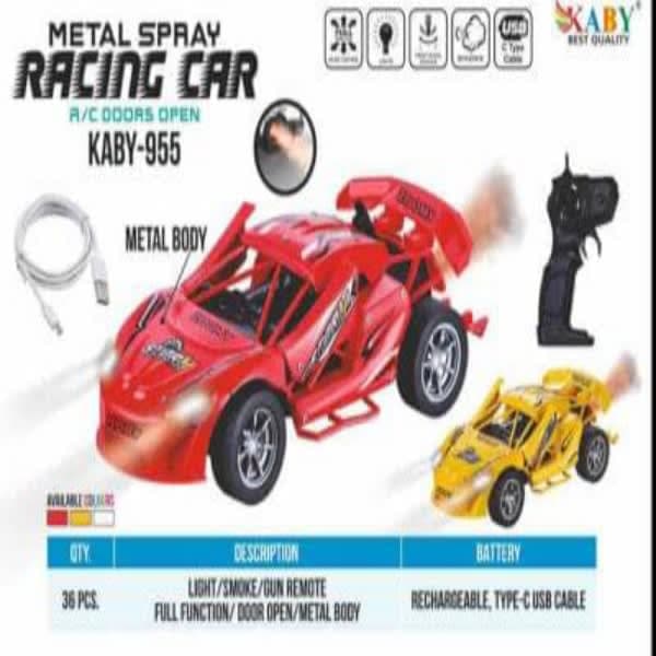 R/C SPRAY METAL SUPER CAR CHARGEABLE - Wholesale Toys India