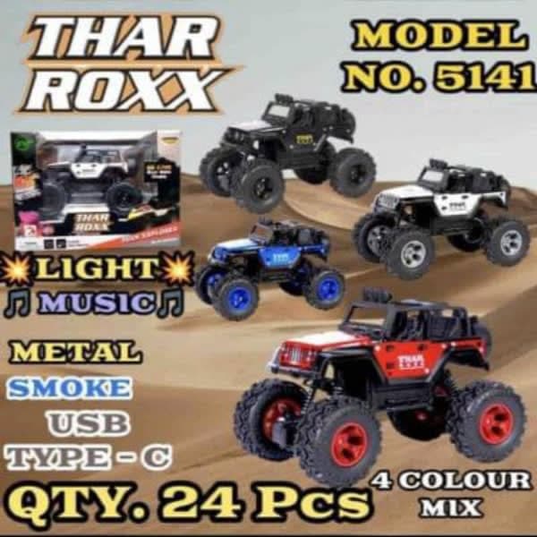 R/C THAR ROXY LIGHT MUSIC SMOKE CH - Wholesale Toys India