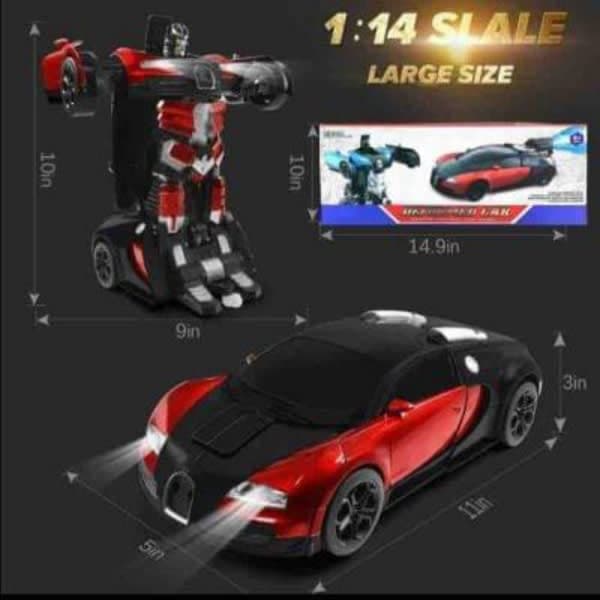 RC DEFORMATION TRANSFORMER CAR - Wholesale Toys India