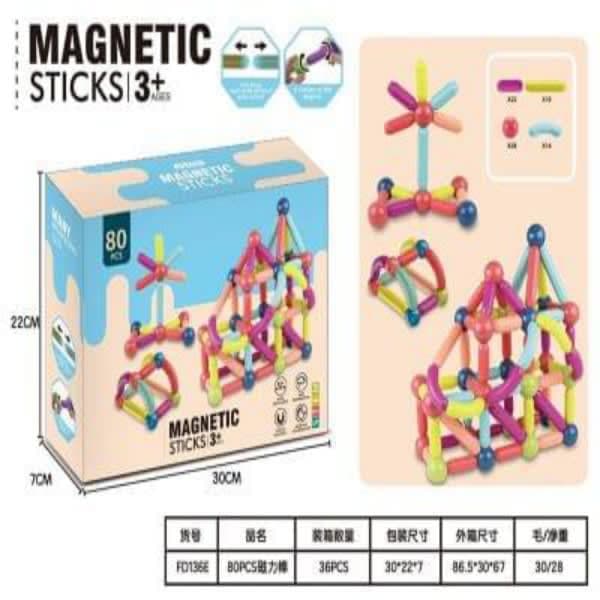 100pc magnetic stick - Wholesale Toys India