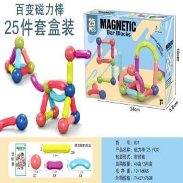 25 magnetic stick  - Wholesale Toys India