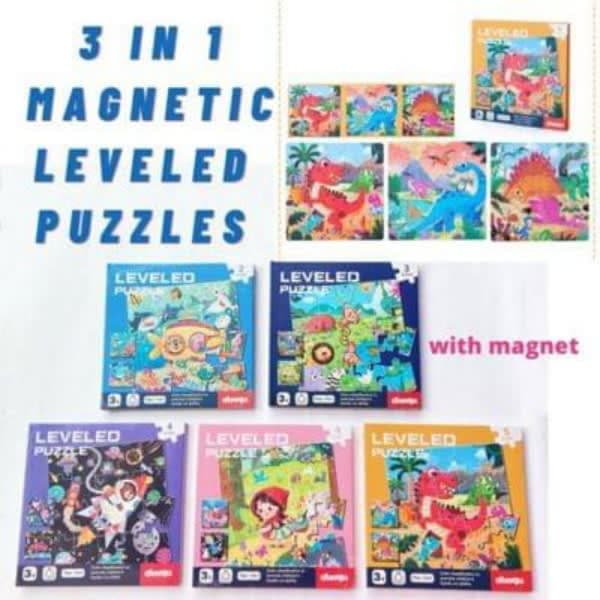 3in 1 magnetic puzzle  - Wholesale Toys India