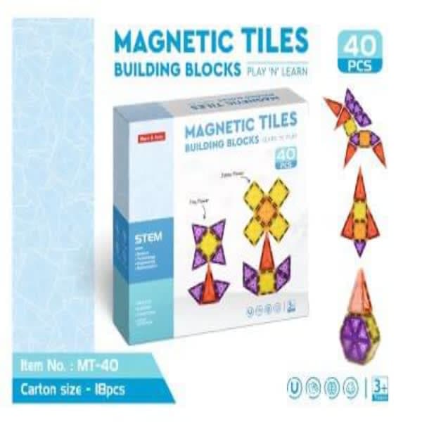 40 pc magna tile  - Wholesale Toys India