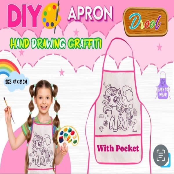 Kids diy apron - Wholesale Toys India