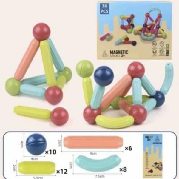 36 pc magnetic stick  - Wholesale Toys India