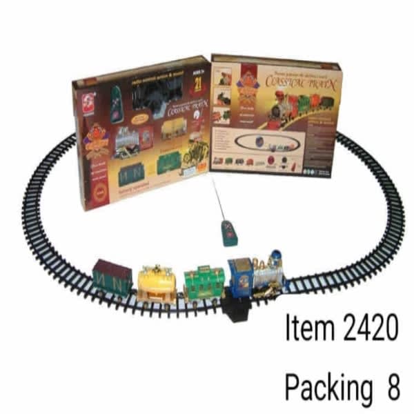 R/C CLASSICAL SERIES TRAIN 21 PCS JUMBO SIZE thumbnail
