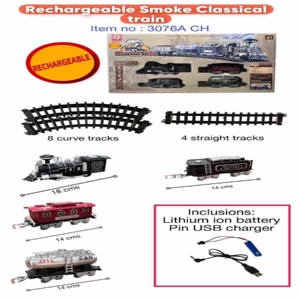 Recharge classic train - Wholesale Toys India