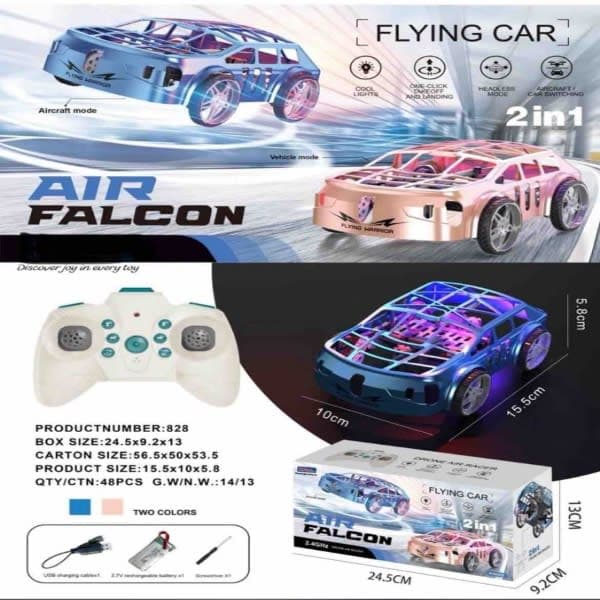 Air Flying car with remote  - Wholesale Toys India