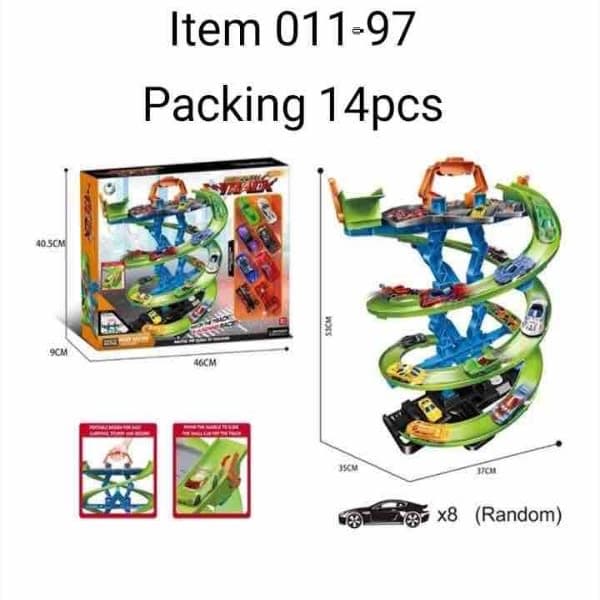 High speed parking track set - Wholesale Toys India