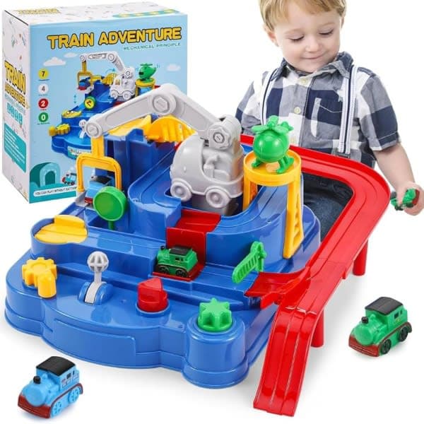 Train adventure set 6 button  - Wholesale Toys & Return Gifts India