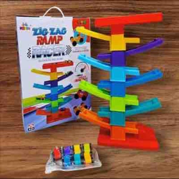 Manku Zig Zag Ramp Racer Track Set (B) - Wholesale Toys India