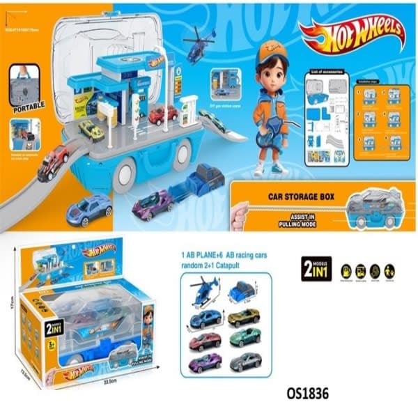 Car box storge with track - Wholesale Toys India