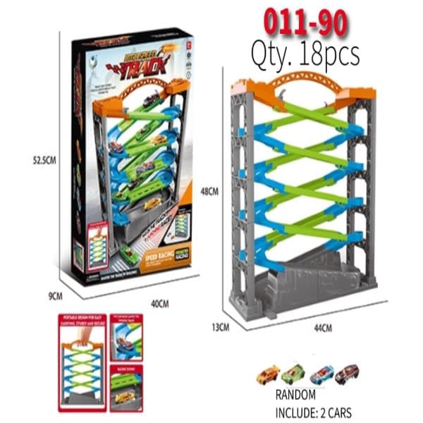 High speed multi level track set - Wholesale Toys India