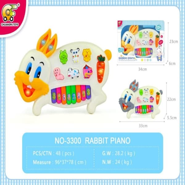 Rabbit piano - Wholesale Toys India
