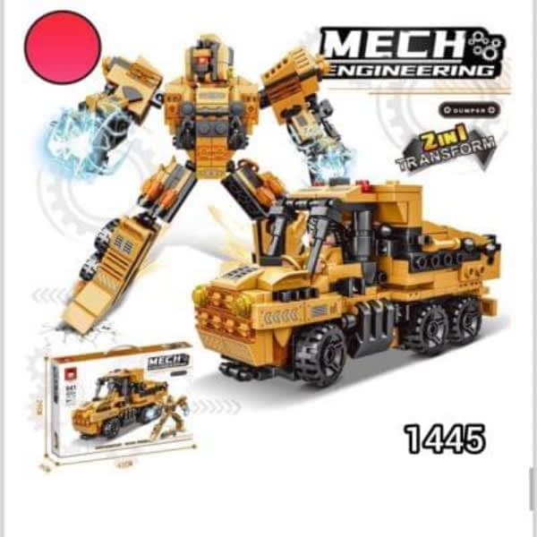 MECH ENGINEER 2 IN 1 LEGO BLOCK - Wholesale Toys India