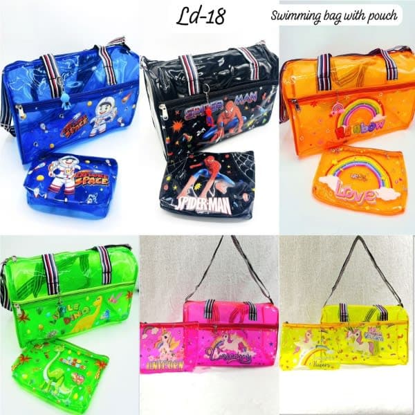 Ld 18 jelly bag ( jelly duffle bag with pouch) - Wholesale Toys India