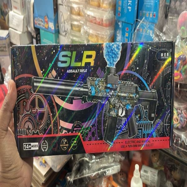 *SLR Assulat Rifle  Water Gel Blast Gun  - Wholesale Toys India