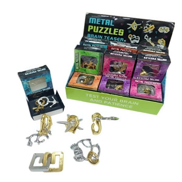 Metal puzzle  - Wholesale Toys India