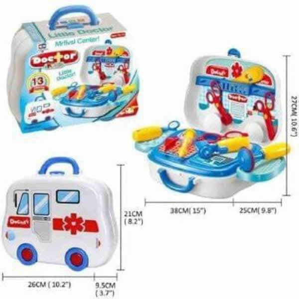Doctor set with wheel - Wholesale Toys India