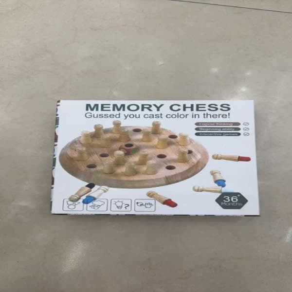 Wooden memory chess - Wholesale Toys India