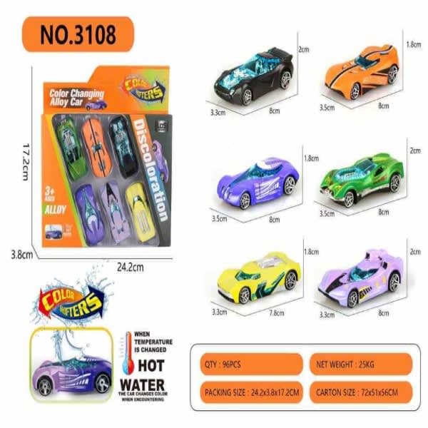 Colouring metal car - Wholesale Toys India