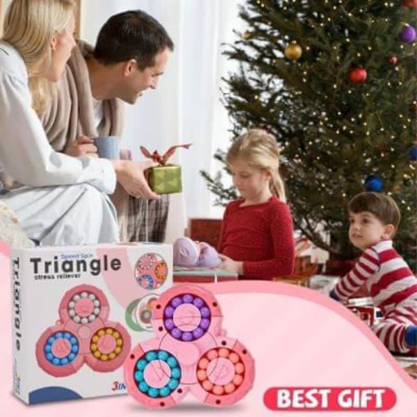 Triangle spinner - Wholesale Toys India